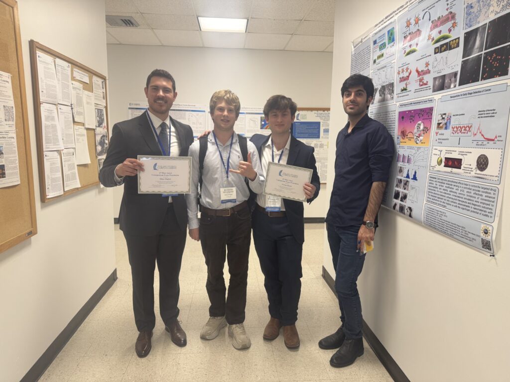Student poster award photo 2