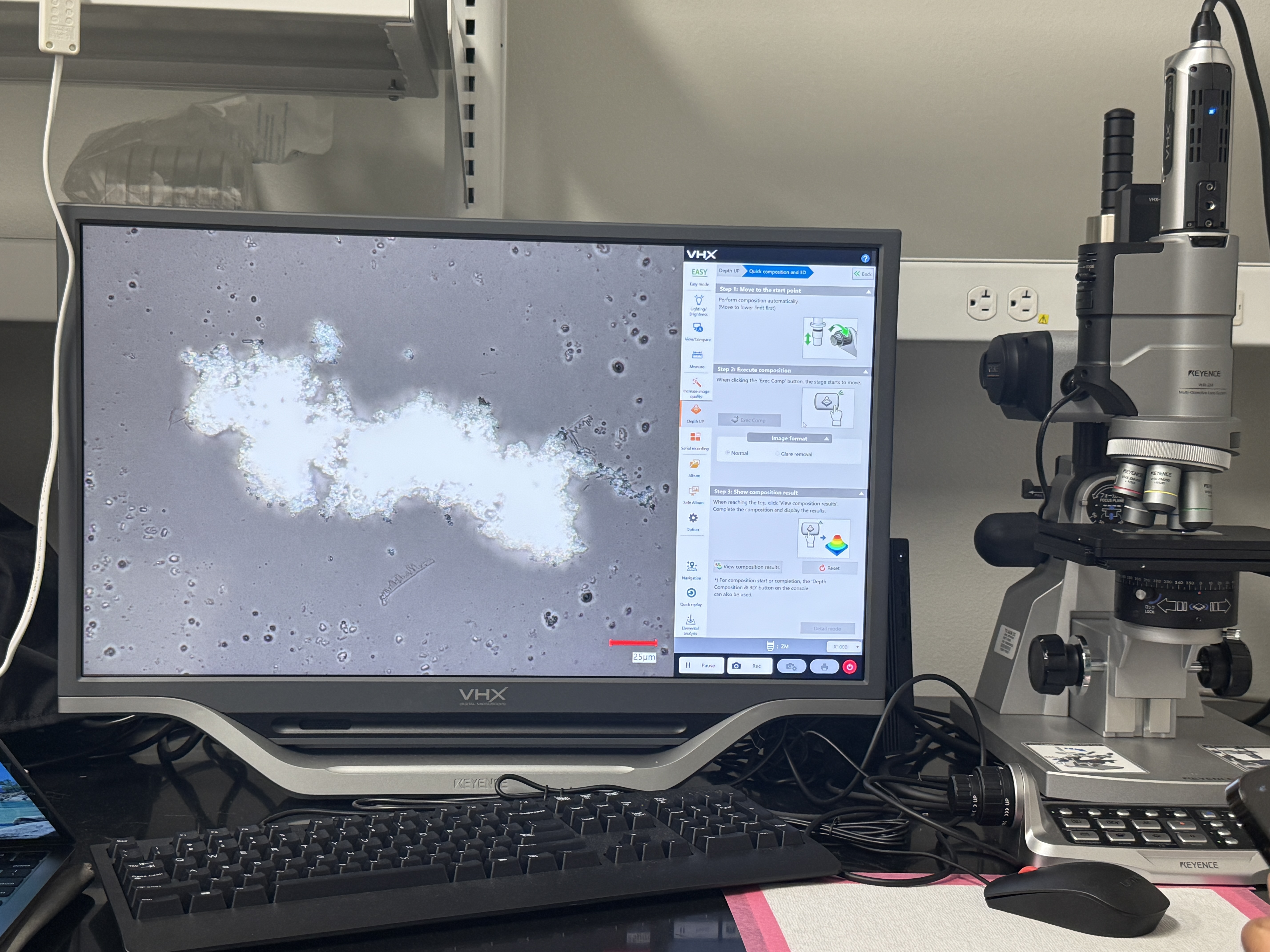 KEYENCE Digital Microscope